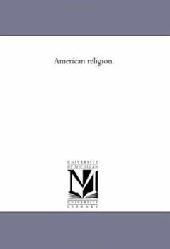 Paperback American Religion. Book