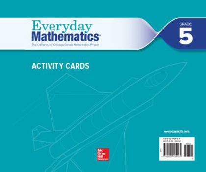 Hardcover Everyday Mathematics 4, Grade 5, Activity Cards Book