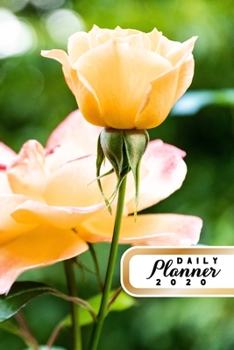 Daily Planner 2020: Rose Flowers Gardening 52 Weeks 365 Day Daily Planner for Year 2020 6”x9” Everyday Organizer Monday to Sunday Flower Grower Plants ... New Year Gift 2020 Orange Classy Rose
