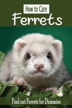 Paperback How to Care Ferrets: Find out Ferrets for Dummies: Gift Ideas for Holiday Book