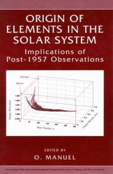 Origin of Elements in the Solar System: Implications of Post-1957 Observations