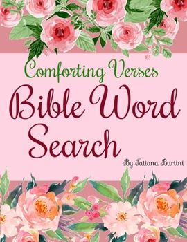 Paperback Comforting Verses Bible Word Search: Large Print [Large Print] Book
