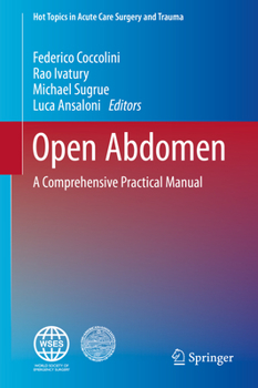 Hardcover Open Abdomen: A Comprehensive Practical Manual Book