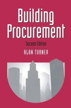 Paperback Building Procurement Book