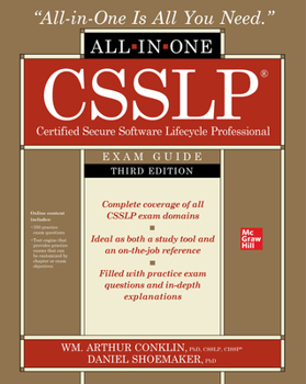 Paperback Csslp Certified Secure Software Lifecycle Professional All-In-One Exam Guide, Third Edition Book