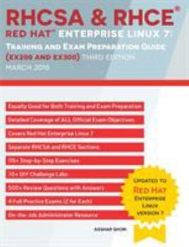 Paperback RHCSA & RHCE Red Hat Enterprise Linux 7: Training and Exam Preparation Guide (EX200 and EX300), Third Edition Book