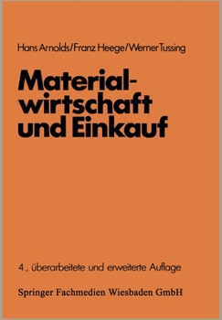 Paperback Materialwirtschaft und Einkauf [German] Book