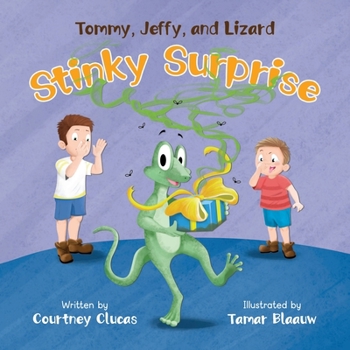 Paperback Tommy, Jeffy, and Lizard Stinky Surprise Book