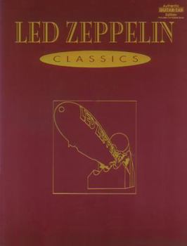 Paperback Led Zeppelin -- Classics: Authentic Guitar Tab Book