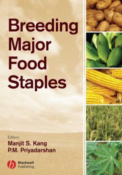 Hardcover Breeding Major Food Staples Book