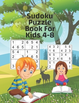 Sudoku Puzzle Book For Kids 4-8