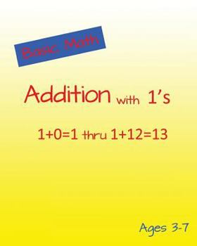 Paperback Basic Math Addition with 1's Book