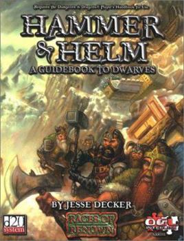 Paperback Hammer & Helm: A Guidebook to Dwarves Book