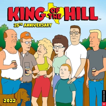 Calendar King of the Hill 2022 Wall Calendar Book