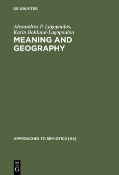 Hardcover Meaning and Geography Book