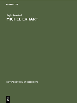 Hardcover Michel Erhart [German] Book