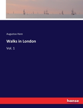 Paperback Walks in London: Vol. 1 Book