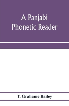Paperback A Panjabi phonetic reader Book
