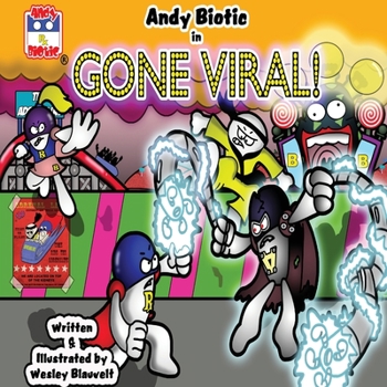 Paperback Andy Biotic in GONE VIRAL Book