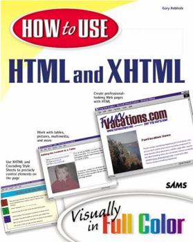 Paperback How to Use HTML & XHTML Book