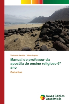 Paperback Manual do professor da apostila de ensino religioso 6° ano [Portuguese] Book