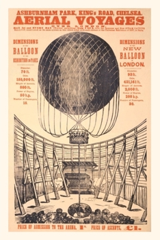 Paperback Vintage Journal Early Lighter than Air Balloon Book