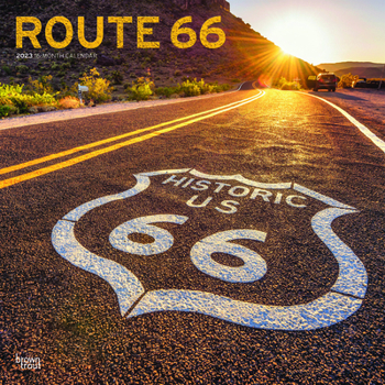 Calendar Route 66 2023 Square Book