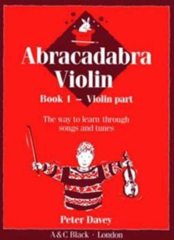 Paperback Abracadabra Violin: Book 1 Violin Parts Book