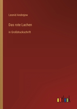 Paperback Das rote Lachen: in Großdruckschrift [German] Book