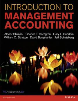 Paperback Introduction to Management Accounting Book