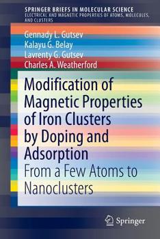 Paperback Modification of Magnetic Properties of Iron Clusters by Doping and Adsorption: From a Few Atoms to Nanoclusters Book