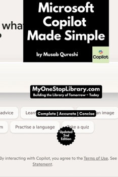 Paperback Microsoft Copilot - Made Simple Book