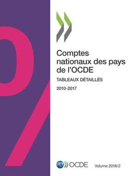 Paperback Comptes nationaux des pays de l'OCDE, Volume 2018 Numéro 2 [French] Book