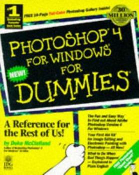 Paperback Photoshop 4 for Windows for Dummies Book