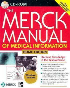 CD-ROM The Merck Manual of Medical Information, Home Edition Book