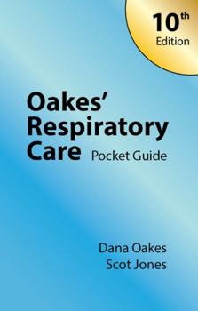 Paperback Oakes' Respiratory Care Pocket Guide Book