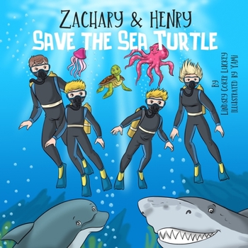 Paperback Zachary & Henry Save the Sea Turtle Book