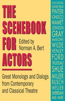 Paperback Scenebook for Actors Book
