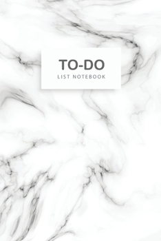 To-Do List Notebook: Marble White Cover | 110 Daily Work Day Checklist | To-Do Lists Prioritize Task with Checkboxes | Things to Accomplish Notebook | ... (Daily To-Do List Personal Task Management)