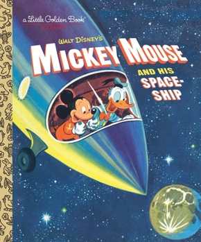 Hardcover Mickey Mouse and His Spaceship Book