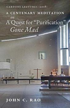 Paperback A Centenary Meditation on a Quest for "Purification" Gone Mad: Gardone Lectures (2018) Book