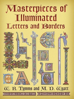 Paperback Masterpieces of Illuminated Letters and Borders Book