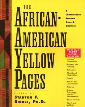 Paperback The African-American Yellow Pages: A Comprehensive Resource Guide and Directory Book