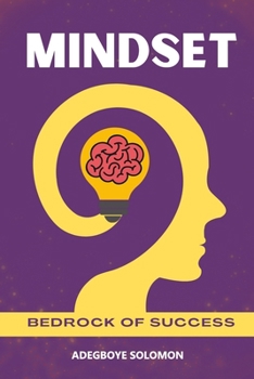 Paperback Mindset: The bedrock of success Book