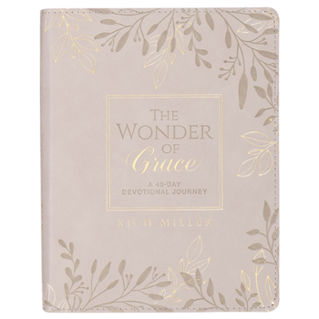 Leather Bound The Wonder of Grace; A 40-Day Devotional Journey Book