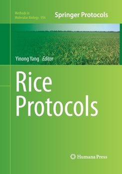 Paperback Rice Protocols Book