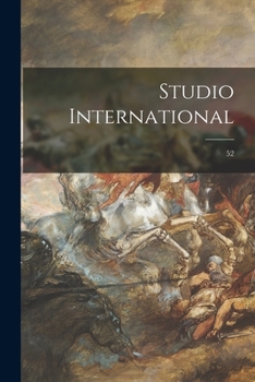 Paperback Studio International; 52 Book