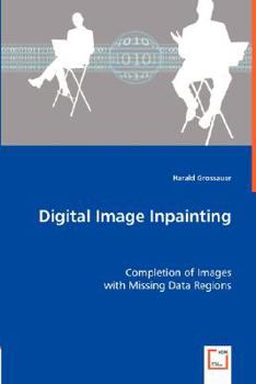 Paperback Digital Image Inpainting Book