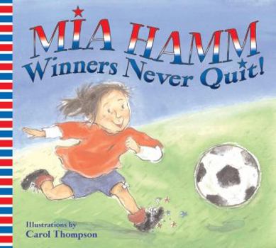 Paperback Winners Never Quit! Book