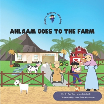 Paperback Ahlaam Goes to the Farm Book